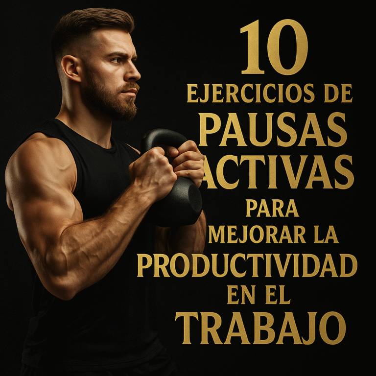 10 ejercicios de pausas activas para mejorar la productividad: activa tu cuerpo, despeja tu mente y rinde como un verdadero profesional.