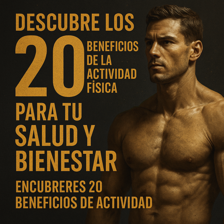 Descubre los 20 beneficios de la actividad física para tu salud y bienestar: mejora total para cuerpo y mente.
