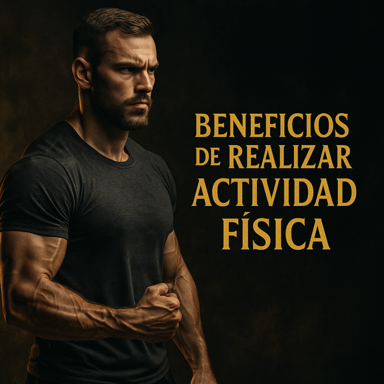 Beneficios de realizar actividad física para la salud y el bienestar No es moda, es supervivencia. En un mundo que empuja hacia el sedentarismo y la debilidad, realizar actividad física es una declaración de poder. No entrenas solo para verte mejor, entrenas para ser imparable. Aquí tienes una guía completa de los beneficios que tu cuerpo y mente reciben cuando tomas el control y te mueves con intención. 1. Mejora funcional del cuerpo completo El primer gran cambio cuando decides realizar actividad física de forma consistente es que tu cuerpo empieza a funcionar como debe. Mejora la movilidad, la flexibilidad, la coordinación y la fuerza. Dejas de sentirte lento, rígido o limitado. Te mueves con más agilidad y control. El cuerpo empieza a responderte, no a frenarte. 2. Aumento real de la energía diaria Contrario a lo que muchos piensan, entrenar no te cansa. Te activa. La actividad física regular mejora el funcionamiento mitocondrial, lo que significa que produces y utilizas mejor tu energía. Pasas de arrastrarte todo el día a moverte con intención. Tu enfoque mejora, tu productividad sube y tu mente deja de estar en modo niebla. 3. Salud cardiovascular y resistencia El corazón se adapta. Bombea mejor, más fuerte, con menos esfuerzo. Tu sistema circulatorio se vuelve más eficiente, lo que permite que tus músculos, tu cerebro y tus órganos reciban más oxígeno. ¿Resultado? Más rendimiento físico y mental. Caminar, correr, subir escaleras, cargar peso… Todo mejora cuando decides realizar actividad física con constancia. 4. Reducción de grasa corporal y mejor composición física Uno de los beneficios más evidentes: quemas grasa, mantienes músculo y aceleras tu metabolismo. Pero no es solo cuestión estética. Tener una buena composición corporal reduce el riesgo de enfermedades metabólicas, mejora tus hormonas y te hace más eficiente. Pierdes volumen, ganas presencia. 5. Estabilidad hormonal Tu cuerpo se regula cuando entrenas. La testosterona sube, el cortisol baja. Mejoras la sensibilidad a la insulina y equilibras tu apetito. ¿Qué significa esto? Más músculo, menos grasa, menos ansiedad por comida basura, y más control de tu sistema nervioso. No estás a merced de tus emociones. Las controlas desde el cuerpo. 6. Refuerzo del sistema inmune Realizar actividad física estimula la producción de células inmunitarias, reduce la inflamación sistémica y mejora la respuesta del cuerpo ante virus y bacterias. Estás más protegido, más preparado, más fuerte ante cualquier golpe externo. La enfermedad se vuelve la excepción, no la regla. 7. Prevención de enfermedades crónicas Desde la diabetes tipo 2 hasta enfermedades cardiovasculares, pasando por ciertos tipos de cáncer o afecciones neurodegenerativas: el movimiento constante reduce el riesgo de forma significativa. No se trata solo de vivir más. Se trata de vivir mejor, con autonomía, con fuerza y con dignidad física. 8. Salud mental y control emocional Uno de los impactos más subestimados del entrenamiento. Entrenar libera dopamina, serotonina y endorfinas. Mejora tu estado de ánimo, reduce la ansiedad y refuerza la autoestima. Tu mente se despeja, tu humor cambia y tu capacidad de lidiar con el estrés se eleva. No hay terapia que iguale el poder de una buena sesión de ejercicio bien hecho. 9. Sueño profundo y reparador Entrenar no solo te hace descansar mejor, sino que mejora la calidad del sueño. Tu cuerpo se recupera en serio. Duermes profundo, te levantas con claridad y tus ritmos circadianos se alinean. Si quieres dominar tus días, empieza por dominar tus noches. Y eso empieza entrenando. 10. Desarrollo de disciplina y enfoque Realizar actividad física es un entrenamiento mental. No siempre apetece, pero lo haces igual. Aprendes a vencer la pereza, a sostener el esfuerzo y a actuar sin necesidad de motivación. Y ese músculo mental se transfiere a todo: tu trabajo, tus relaciones, tu alimentación y tus decisiones. Entrenar es vivir con intención No se trata de “hacer algo de ejercicio”. Se trata de realizar actividad física como parte esencial de tu estilo de vida. El movimiento no es un añadido, es la base de tu rendimiento, de tu energía y de tu control personal. Cada sesión que haces es un voto a favor de tu versión más fuerte. Cada repetición es una declaración contra la mediocridad. No necesitas motivación. Necesitas decisión. El resto lo hará tu cuerpo.
