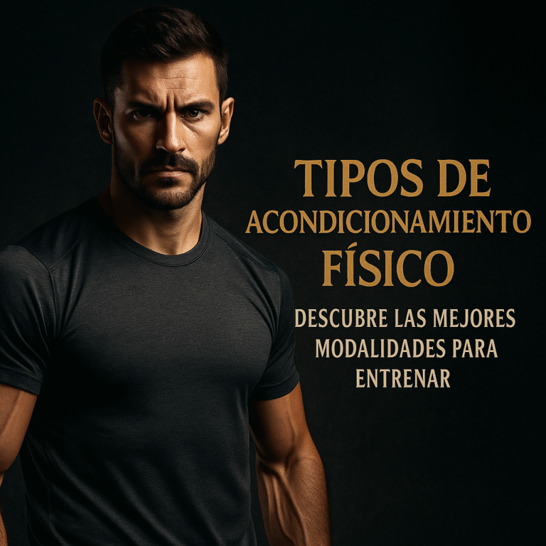 Tipos de acondicionamiento físico: descubre las mejores modalidades para entrenar con estrategia, potencia y resultados reales.