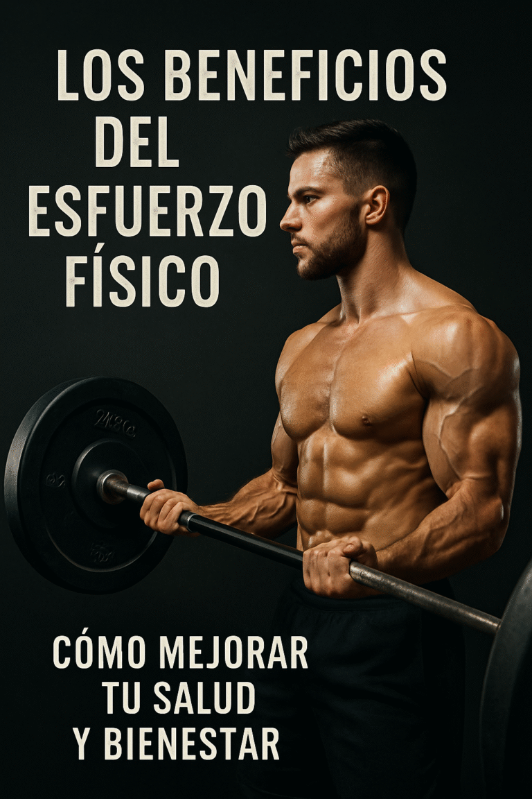 Los beneficios del esfuerzo físico para tu salud van más allá del cuerpo: forjan disciplina, poder y resistencia real. Actúa, no esperes.