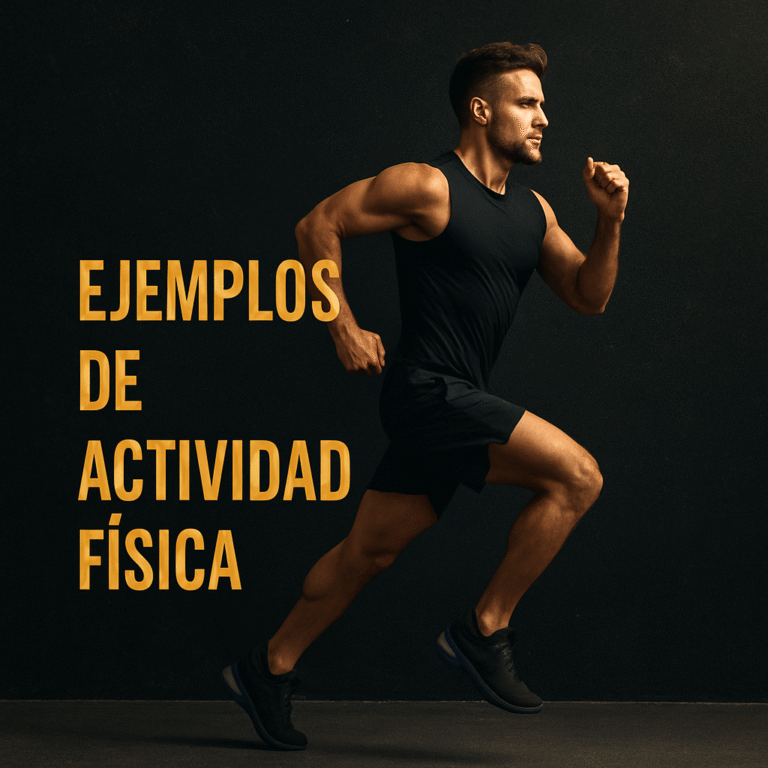Estos son los mejores ejemplos de actividad física para transformar tu cuerpo. No más excusas. Elige uno y empieza hoy.