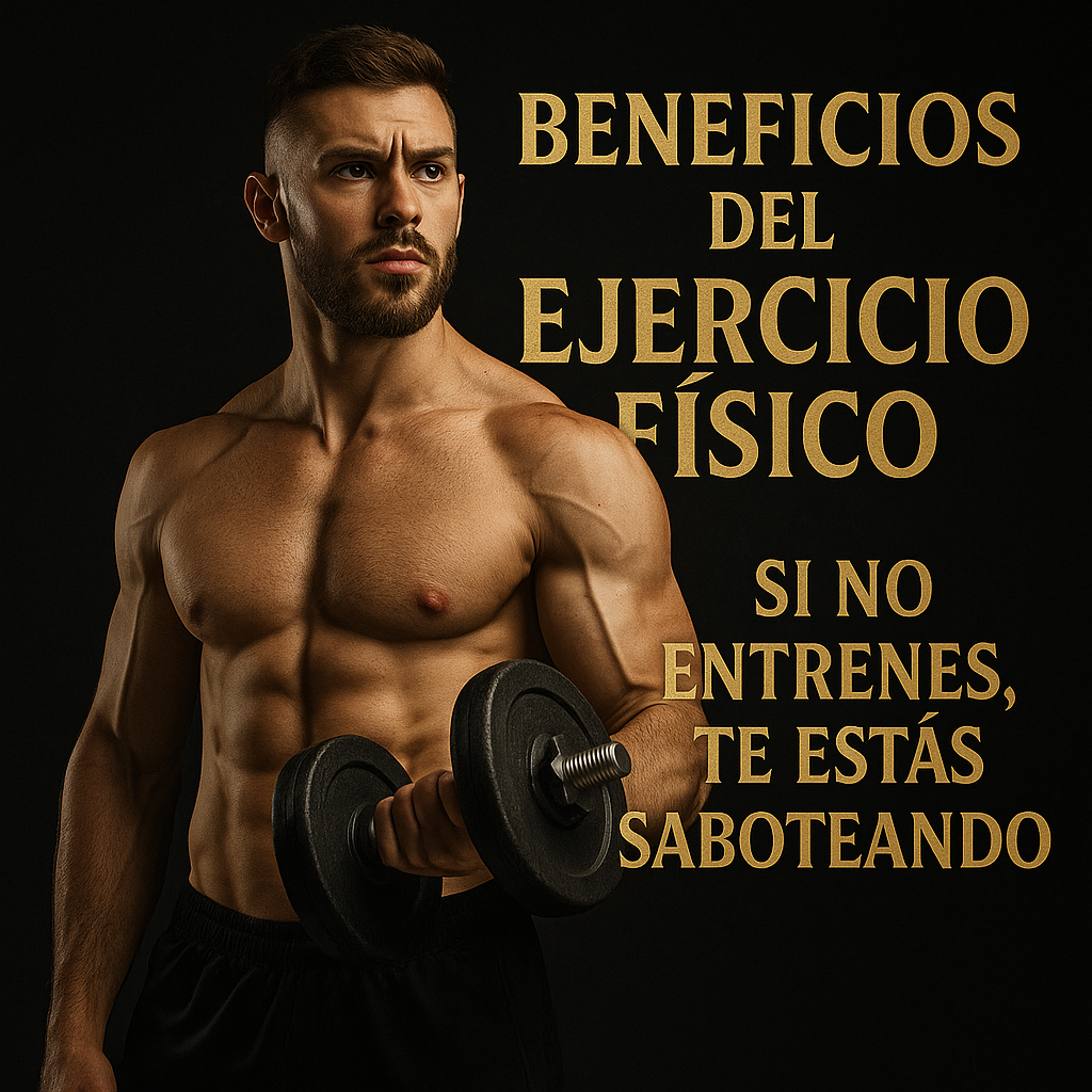 Beneficios y razones para qué sirve el ejercicio físico: energía, control y respeto propio. Si no entrenas, te estás saboteando.