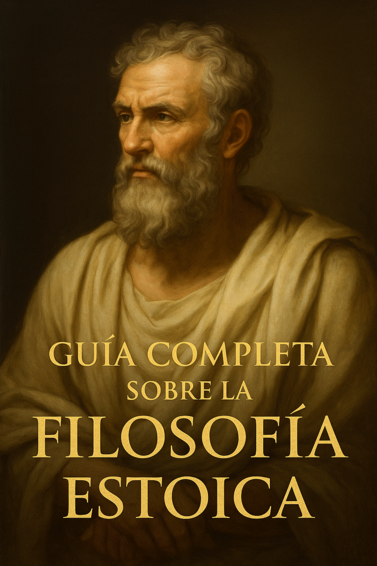 Guía completa sobre la filosofía estoica: principios, ejercicios y enseñanzas. Domina tus emociones y fortalece tu carácter.