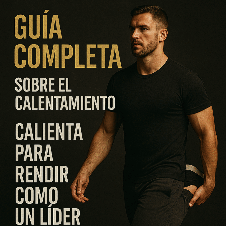 Guía completa sobre el calentamiento: activa tu cuerpo, previene lesiones y potencia tu rendimiento. Calienta para rendir como un líder.