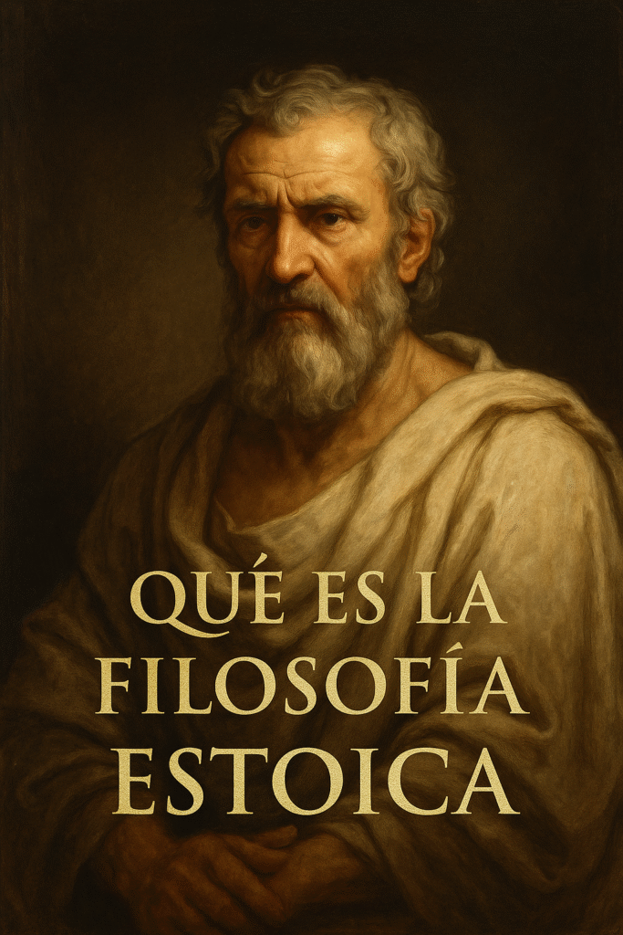 Qué es la filosofía estoica: significado, principios y ejemplos. Descubre la filosofía estoica para dominar tu mente con virtud y razón.