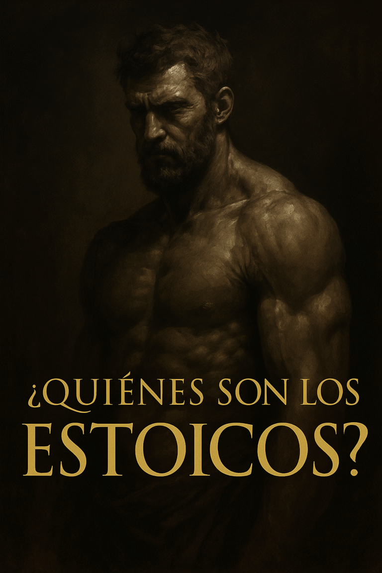 Quienes son los estoicos y qué representa esta filosofía milenaria. Aprende a vivir con virtud, control y fuerza mental real.