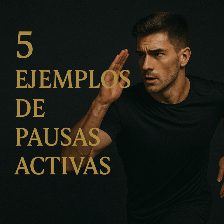 5 ejemplos de pausas activas para mejorar tu productividad, energía y postura. Hazlas en minutos y domina tu entorno laboral.