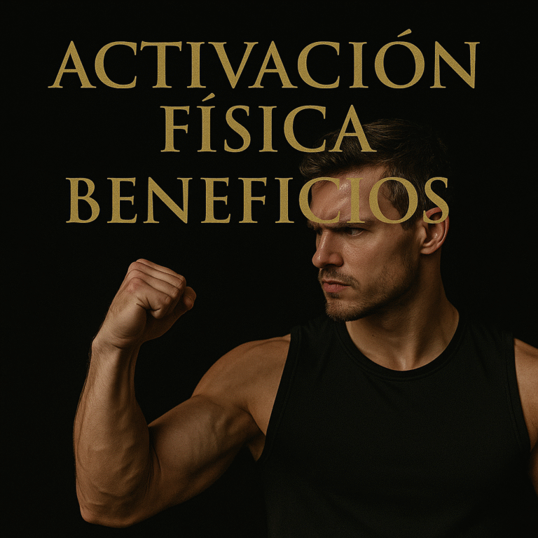 Desbloquea los beneficios de la activación física y transforma tu rendimiento, salud y mentalidad desde el primer minuto del día.