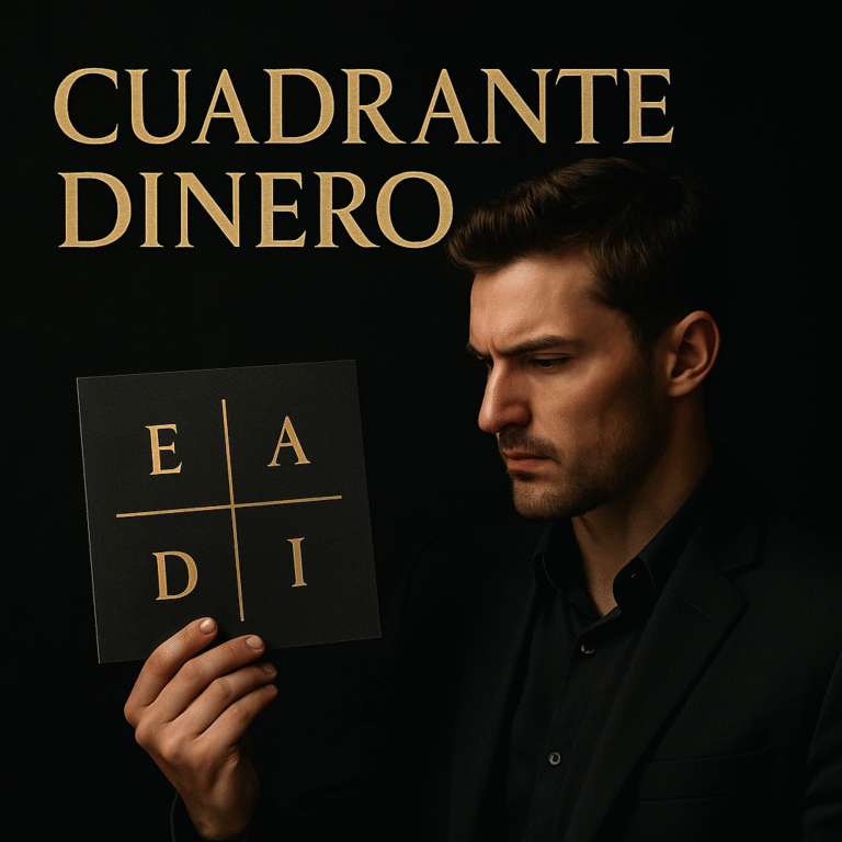 Descubre cómo funciona el cuadrante del dinero y cómo moverte hacia la libertad financiera con estrategias claras.