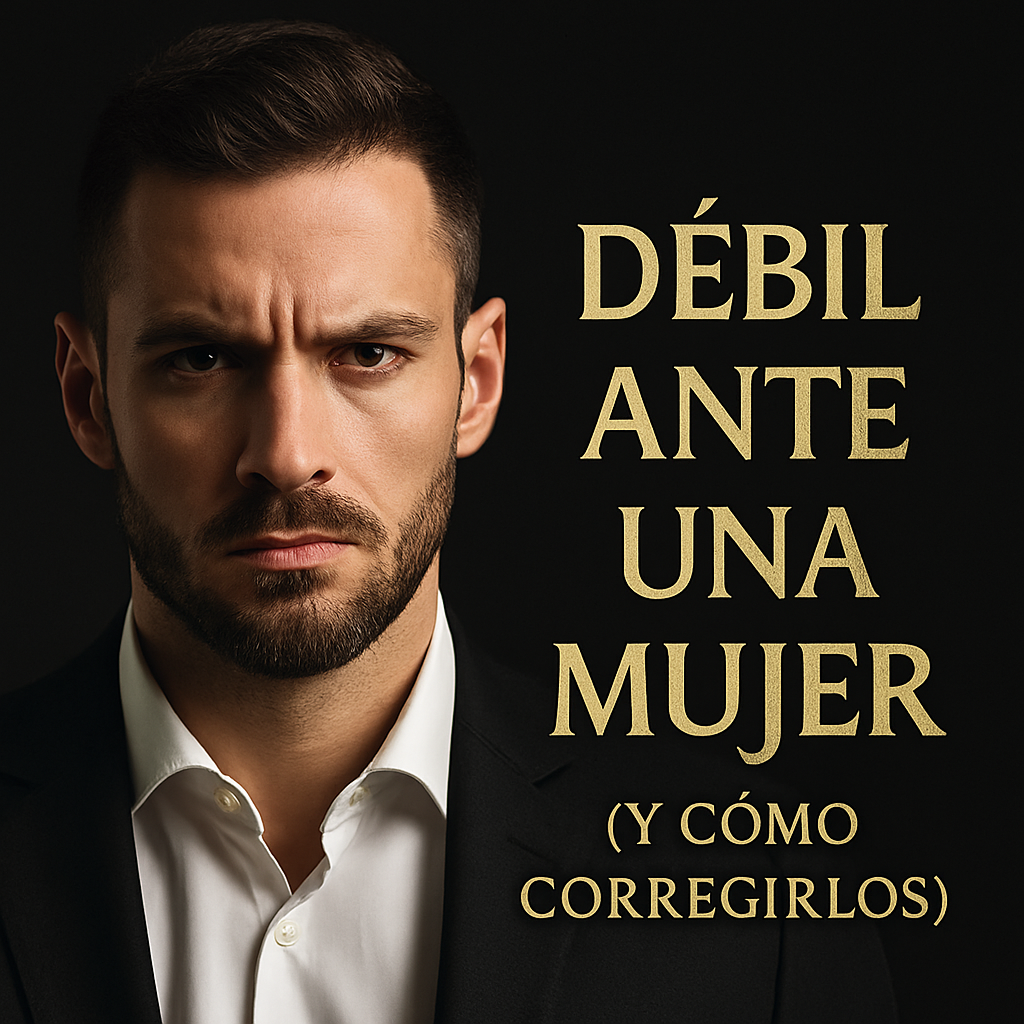 Errores que te hacen ver débil ante una mujer y cómo corregirlos si quieres proyectar seguridad, valor y dominio masculino real.