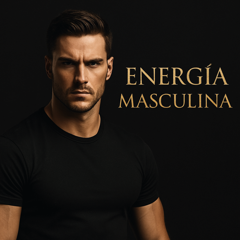 La energía masculina que realmente atrae: lo que ninguna app te enseña. Aprende a proyectar presencia, dirección y deseo.