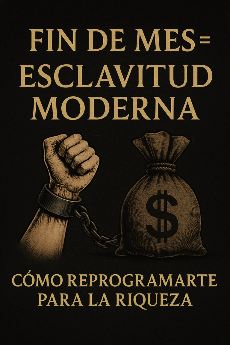 Fin de Mes = Esclavitud Moderna. Aprende cómo reprogramarte mentalmente para salir del ciclo del sueldo y construir riqueza con control, estrategia y poder real.