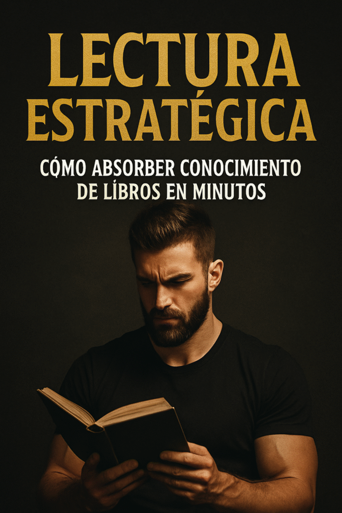 Lectura Estratégica: Cómo Absorber Conocimiento de Libros, extrae ideas clave y conviértelas en acción. No leas más. Lee mejor.