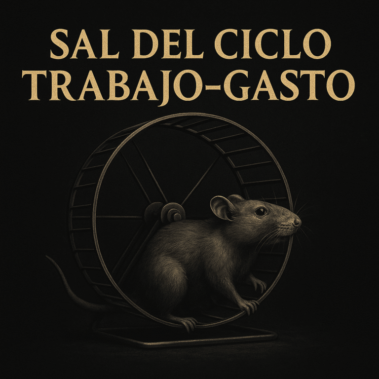 Sal del ciclo Trabajo-Gasto y recupera el control. Deja de sobrevivir mes a mes y empieza a construir libertad con estrategia y estructura.