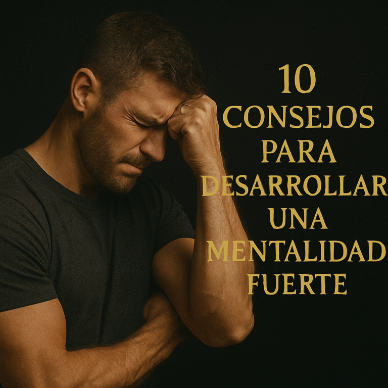 10 consejos para desarrollar una mentalidad fuerte y resiliente como un hombre de élite y seguro de si mismo. Dominus Futuris.