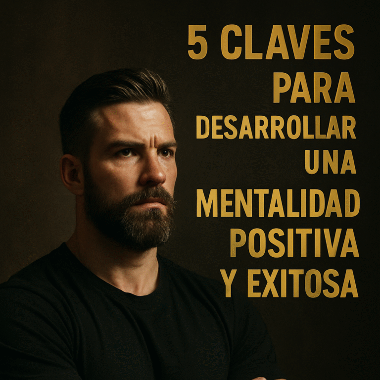 5 claves para desarrollar una mentalidad positiva y exitosa para poder tener un control total sobre tu camino.